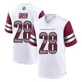 Johmsee W.Commanders #28 Darrell Green Player White Home Game Stitched Jerseys
