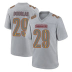 Johmsee W.Commanders #29 Rasul Douglas Player Gray Atmosphere Fashion Home Game Stitched Jerseys