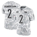 Johmsee W.Commanders #2 Amik Robertson Player Arctic Camo Limited Salute To Service Home Game Stitched Jerseys