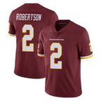 Johmsee W.Commanders #2 Amik Robertson Player Burgundy Limited Team Color Vapor Untouchable Home Game Stitched Jerseys