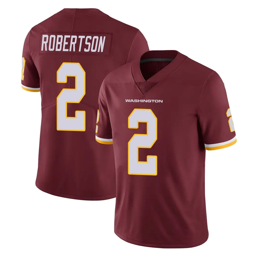 Johmsee W.Commanders #2 Amik Robertson Player Burgundy Limited Team Color Vapor Untouchable Home Game Stitched Jerseys
