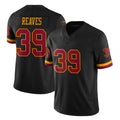 Johmsee W.Commanders #39 Jeremy Reaves Player Black Limited Vapor Home Game Stitched Jerseys