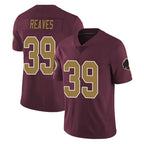 Johmsee W.Commanders #39 Jeremy Reaves Player Burgundy Alternate Vapor Untouchable Home Game Stitched Jerseys