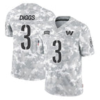Johmsee W.Commanders #3 Stefon Diggs Player Arctic Camo Limited Salute To Service Home Game Stitched Jerseys