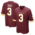 Johmsee W.Commanders #3 Stefon Diggs Player Burgundy Team Color Home Game Stitched Jerseys