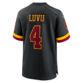 Johmsee W.Commanders #4 Frankie Luvu Black Hail Raiser Alternate Game Stitched Jerseys