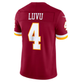 Johmsee W.Commanders #4 Frankie Luvu Burgundy Team Vapor F.U.S.E. Stitched Limited Jerseys