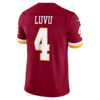 Johmsee W.Commanders #4 Frankie Luvu Burgundy Team Vapor F.U.S.E. Stitched Limited Jerseys