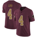 Johmsee W.Commanders #4 Frankie Luvu Player Burgundy Alternate Vapor Untouchable Limited  Stitched Jerseys