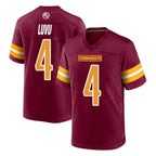 Johmsee W.Commanders #4 Frankie Luvu Player Burgundy Home Game Stitched Jerseys