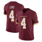 Johmsee W.Commanders #4 Frankie Luvu Player Burgundy Vapor Limited Stitched Jerseys