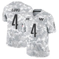 Johmsee W.Commanders #4 Frankie Luvu Player Limited Arctic Camo Salute to Service Stitched Jerseys