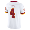 Johmsee W.Commanders #4 Frankie Luvu White Vapor F.U.S.E. Stitched Limited Jerseys