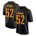 Johmsee W.Commanders #52 Sonny Styles Player Black Carbon Fashion Home Game Stitched Jerseys