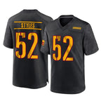 Johmsee W.Commanders #52 Sonny Styles Player Black Home Game Stitched Jerseys