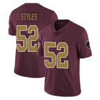 Johmsee W.Commanders #52 Sonny Styles Player Burgundy Alternate Vapor Untouchable Home Game Stitched Jerseys