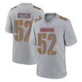 Johmsee W.Commanders #52 Sonny Styles Player Gray Atmosphere Fashion Home Game Stitched Jerseys