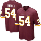 Johmsee W.Commanders #54 Bobby Wagner Player Burgundy Game Stitched Jerseys