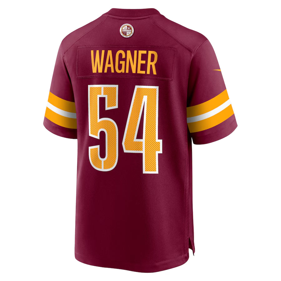 Johmsee W.Commanders #54 Bobby Wagner Player Burgundy Home Game Stitched Jerseys