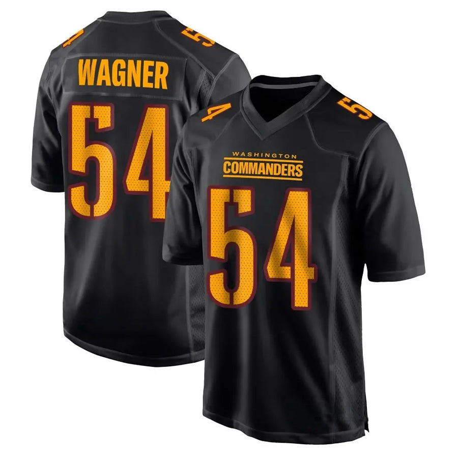 Johmsee W.Commanders #54 Bobby Wagner Player Carbon Black Fashion Stitched Jerseys