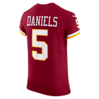 Johmsee W.Commanders #5 Jayden Daniels Burgundy Vapor F.U.S.E. Elite Stitched Jerseys
