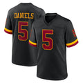 Johmsee W.Commanders #5 Jayden Daniels Player Black Limited Home Game Stitched Jerseys