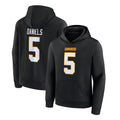 Johmsee W.Commanders #5 Jayden Daniels Player Black Salute to Service Hoodies Stitched Jerseys