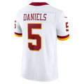Johmsee W.Commanders #5 Jayden Daniels White Vapor F.U.S.E. Stitched Limited Jerseys