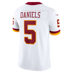 Johmsee W.Commanders #5 Jayden Daniels White Vapor F.U.S.E. Stitched Limited Jerseys