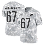 Johmsee W.Commanders #67 Nick Allegretti Player Arctic Camo Limited Salute To Service Home Game Stitched Jerseys