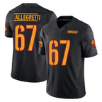 Johmsee W.Commanders #67 Nick Allegretti Player Black Limited Vapor F.U.S.E. Home Game Stitched Jerseys