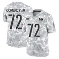 Johmsee W.Commanders #72 Josh Conerly Jr. Player Arctic Camo Limited Salute To Service Home Game Stitched Jerseys