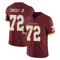 Johmsee W.Commanders #72 Josh Conerly Jr. Player Burgundy Limited Team Color Vapor Untouchable Home Game Stitched Jerseys