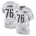 Johmsee W.Commanders #76 Sam Cosmi Player Arctic Camo Limited Salute To Service Home Game Stitched Jerseys