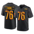 Johmsee W.Commanders #76 Sam Cosmi Player Black Home Game Stitched Jerseys