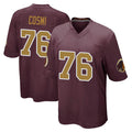 Johmsee W.Commanders #76 Sam Cosmi Player Burgundy Alternate Home Game Stitched Jerseys
