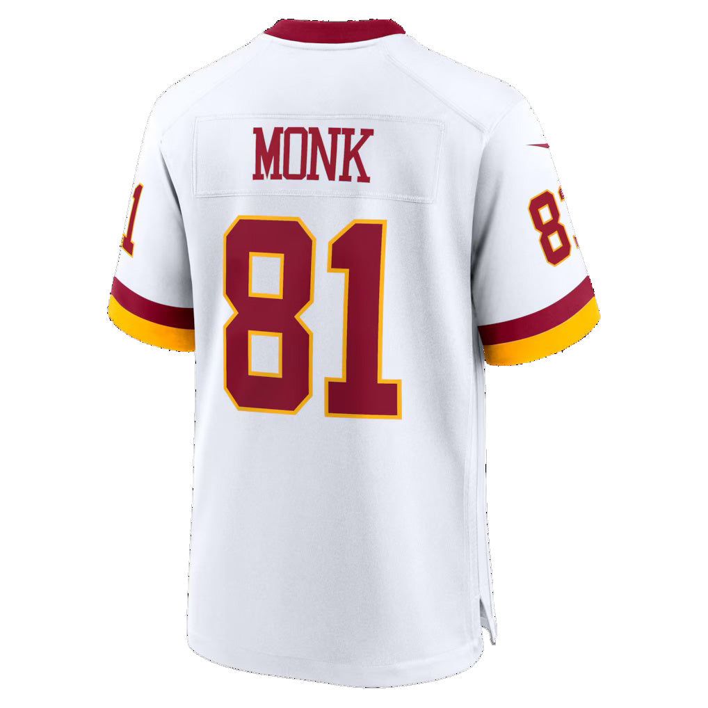 Johmsee W.Commanders #81 Art Monk White Alternate 2 Game Stitched Jerseys