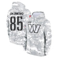 Johmsee W.Commanders #85 Chig Okonkwo Player Arctic Camo Limited Salute to Service Pullover Hoodies Game Stitched Jerseys