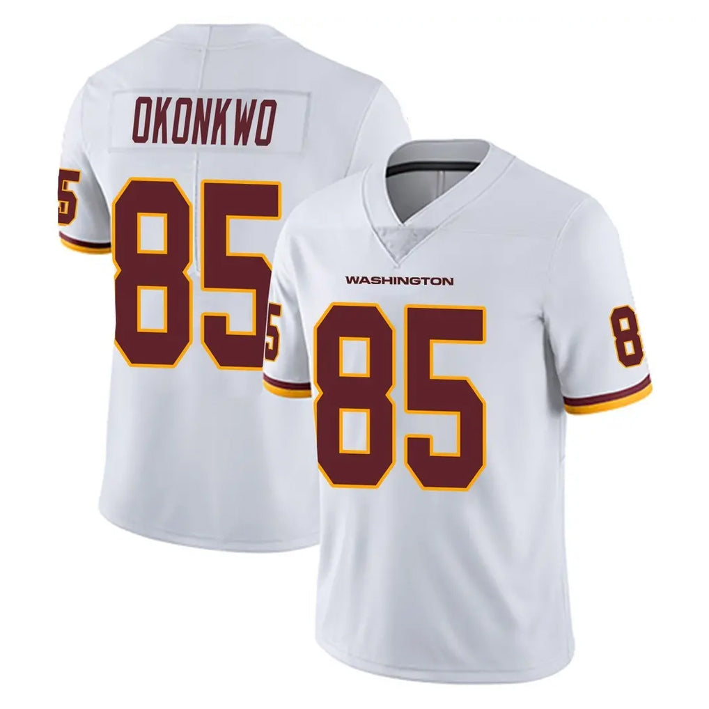 Johmsee W.Commanders #85 Chig Okonkwo Player White Limited Vapor Untouchable Home Game Stitched Jerseys