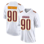 Johmsee W.Commanders #90 Charles Omenihu Player White Tundra Fashion Home Game Stitched Jerseys