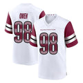 Johmsee W.Commanders #98 Odafe Oweh Player White Game Home Stitched Jerseys