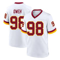Johmsee W.Commanders #98 Odafe Oweh Player White Home Game Stitched Jerseys