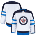 Johmsee W.Jets White Away Authentic Pro Jerseys
