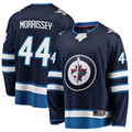 Johmsee W.Jets #44 Josh Morrissey Navy Breakaway Replica Jerseys