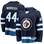 Johmsee W.Jets #44 Josh Morrissey Navy Breakaway Replica Jerseys