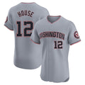 Johmsee W.Nationals #12 Brady House Player Gray City Connect Elite Alternate Stitched Jerseys