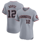 Johmsee W.Nationals #12 Brady House Player Gray City Connect Elite Alternate Stitched Jerseys