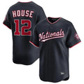 Johmsee W.Nationals #12 Brady House Player Navy Alternate Limited Game Stitched Jerseys