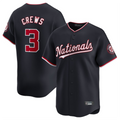 Johmsee W.Nationals #3 Dylan Crews Player Navy Limited Stitched Jerseys