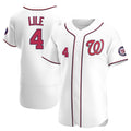 Johmsee W.Nationals #4 Daylen Lile Player White Alternate Elite Stitched Jerseys